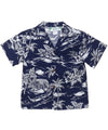 Boys Aloha Shirt Love Shack Navy Two Palms