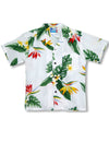 Boys Hawaiian Rayon Shirt Birds of Paradise