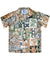Boy Shirt Tapa Honu Green