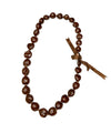 Brown Kukui Nut Polished Candlenut Hawaii Lei