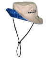 Monstera Honu Bucket Hat Reversible Hawaii Khaki