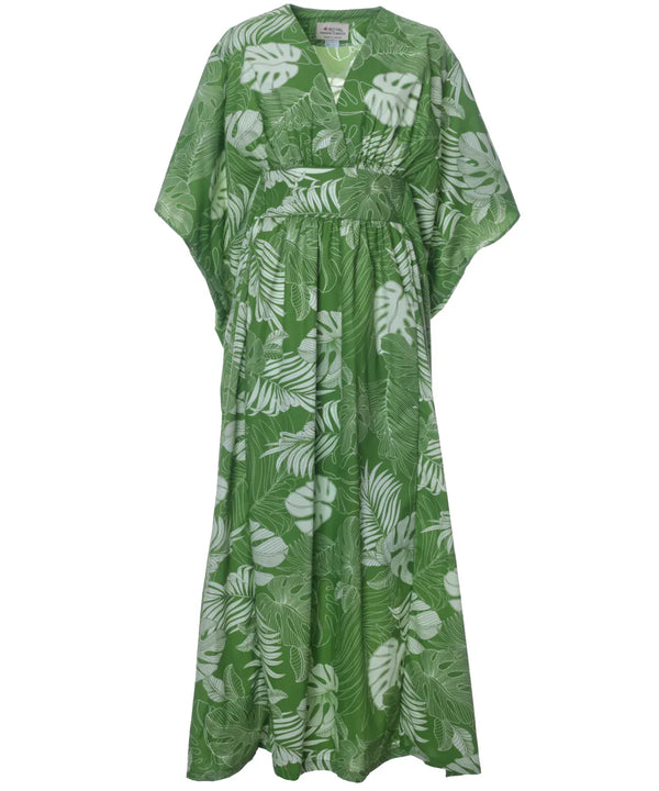 Caftan Dress Monstera
