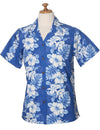Camp Hawaiian Shirt for Women Haku Laape Royal KY