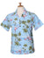 Camp Women's Hawaiian Shirt Flamingo Ohana Blue KY