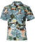 Canoe Rolling Waves Hawaiian Shirt Teal