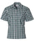 Classic Hawaiian Paniolo Palaka Plaid Shirt for Men in Green Forest Green