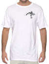 Hawaii Islands Tribal Shark T-Shirt White Shaka Time Hawaii