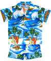 Cool Waves Toddler Boy's Hawaiian Clothes Set Blue