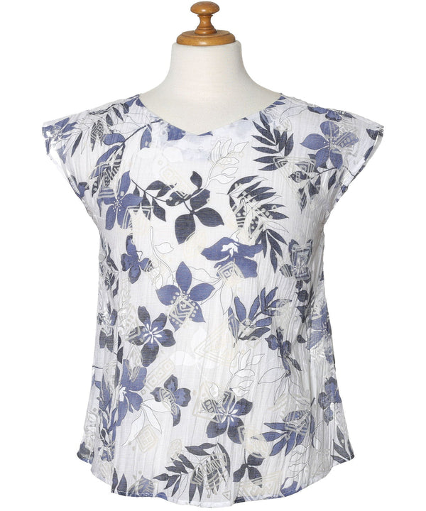 Extended Sleeves Blouse Top FELI White Mae Young Designs