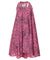 Sleeveless Float Short Hawaiian Dress FLORILEGIA Pink