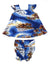 Girls Infant Toddler Dress Blue Hawaii Blue