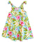 Girls Flared Tank Hawaiian Dress with Shoulder Ties Olani Purple
