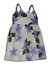 Girls Hawaiian Sundress Lahela Purple Pacific Legend