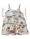 Girls Sundress Paradise of Kauai Green KY