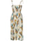 Golden Pineapples Smock Hawaiian Dress Cream Fits XS to XL (2-16)