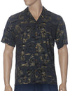 Golden Vintage Shirt Charcoal Two Palms