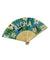 Plumeria Aloha Vibes Hand Fan Bamboo and Fabric
