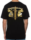 Hawaiian Islands Origin of Surfing T-Shirt Black Shaka Time Hawaii