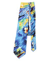 Necktie Hawaiian Design Pacific Sunset Blue