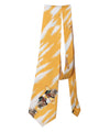 Necktie Hawaiian Design Woody Cars Yellow