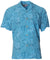 Palm Escape Hawaiian Shirt Aqua