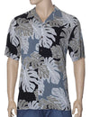 Nuuanu Valley - Rayon Charcoal