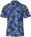 Robellini Palms Aloha Shirt Navy