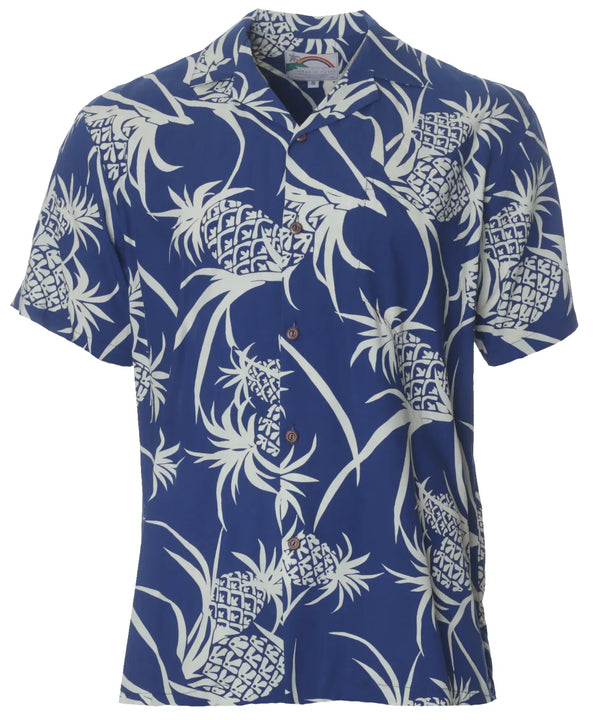 Hawaiian Shirt Pineapples Field