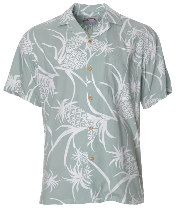 Hawaiian Shirt Pineapples Field