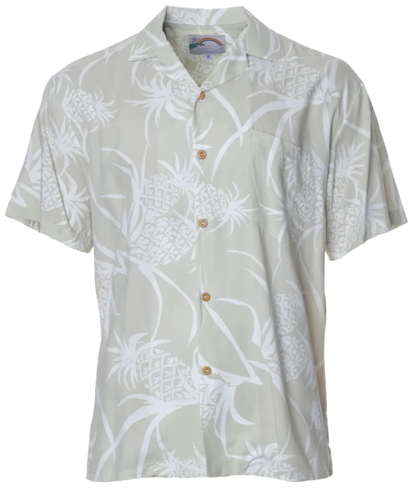 Hawaiian Shirt Pineapples Field