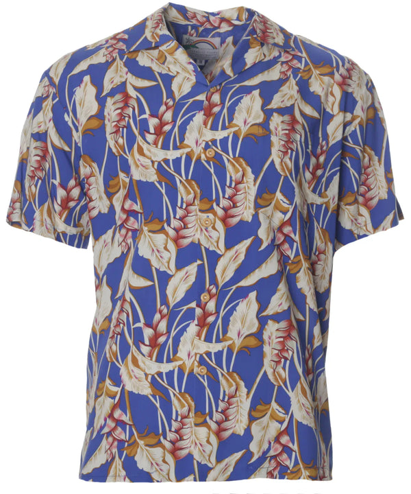 Vintage Heliconia Hawaiian Shirt
