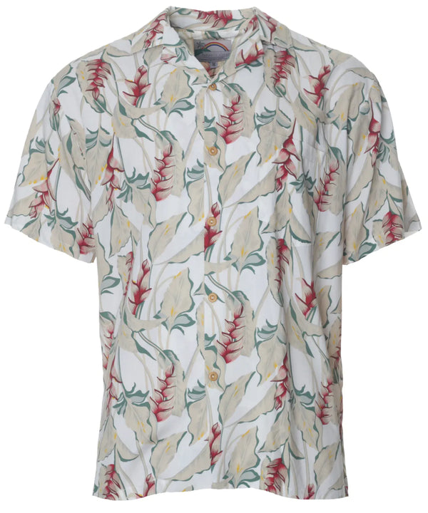 Vintage Heliconia Hawaiian Shirt