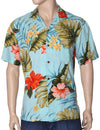 Rayon Hawaiian Shirt Waipio Hibiscus