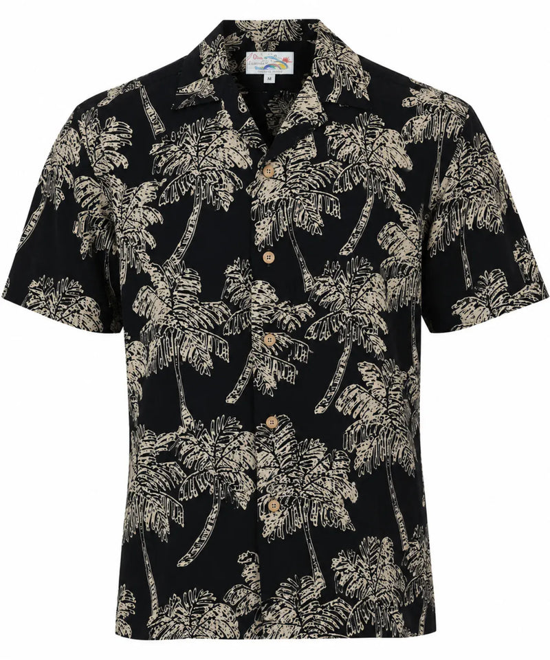 Tim 　ANATOMICA HAWAIIAN SHIRTS BLACK Men's Hawaiian Shirts Since 1991 | Authentic Aloha Shirts – Shaka