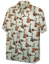 Tribal Ukulele Aloha Shirt