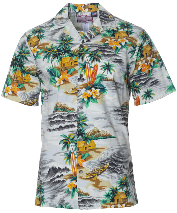 Hawaiian Shirt South Swell Waves