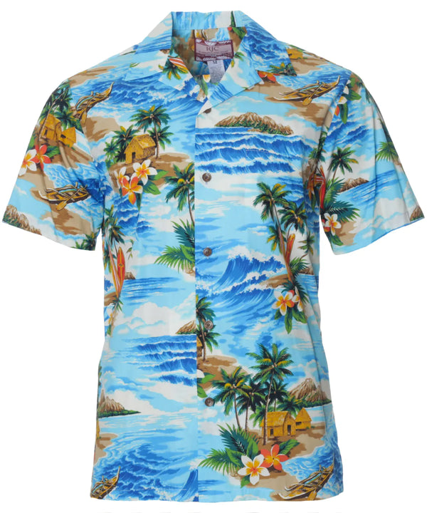 Hawaiian Shirt South Swell Waves