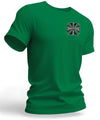 Hawaiian T-Shirt Island Choppers Green Shaka Time Hawaii
