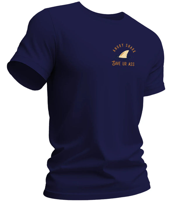 Hawaiian Tee Angry Shark T-Shirt