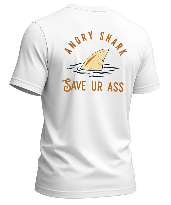 Hawaiian Tee Angry Shark T-Shirt