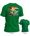 Hawaiian Tee Dying for Waves T-Shirt Green
