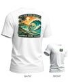 Hawaiian Tee Dying for Waves T-Shirt White
