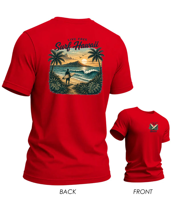 T-Shirt Live Free Hawaiian Tee