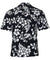 Island Hibiscus Aloha Shirt Black KY