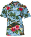 Hidden Shack Shirt Turquoise