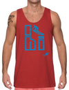 I Surf Hawaii Tank Top T-Shirt Red Shaka Time Hawaii