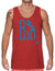 I Surf Hawaii Tank Top T-Shirt Red Shaka Time Hawaii