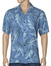 Kahului Hawaiian Shirt Light Blue