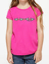 Kids T-Shirts ShakaTime Hang Loose Hawaii Pink Shaka Time Hawaii