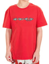 Kids T-Shirts ShakaTime Hang Loose Hawaii Red Shaka Time Hawaii